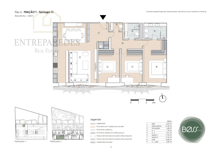 APARTAMENTO T3 PARA COMPRAR EM PARANHOS - PORTO NUM EMPREENDIMENTO COM ESPAÇOS EXCLUSIVOS E ELEGANTES